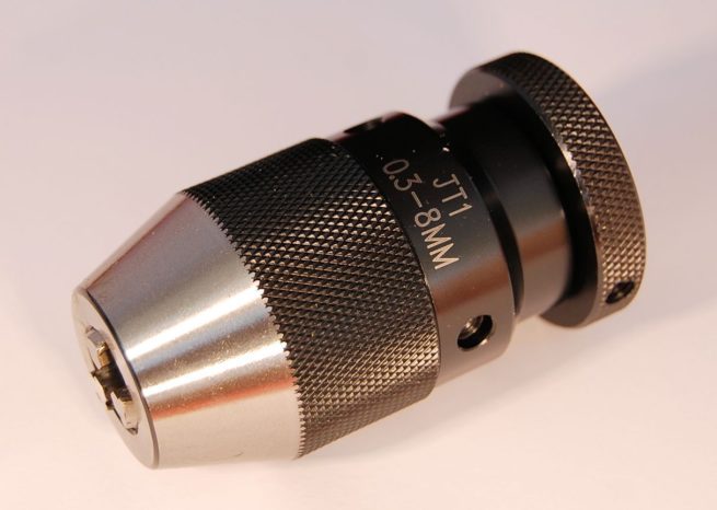 Industrial Quality Keyless Chucks 0.3 -8mm JT1