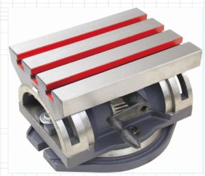 Adjustable Angle Plate with Swivel base 255 x 200mm