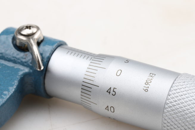Dasqua 0-25mm x 0.01mm Outside Micrometer 4111-8105 - Image 2