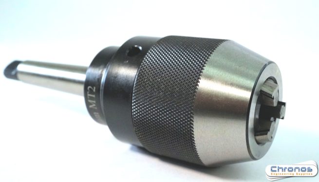 High Quality Keyless Drill Chuck 1 - 16mm with Integral 2 MT Shank- SORRY OUT OF STOCK - Image 3