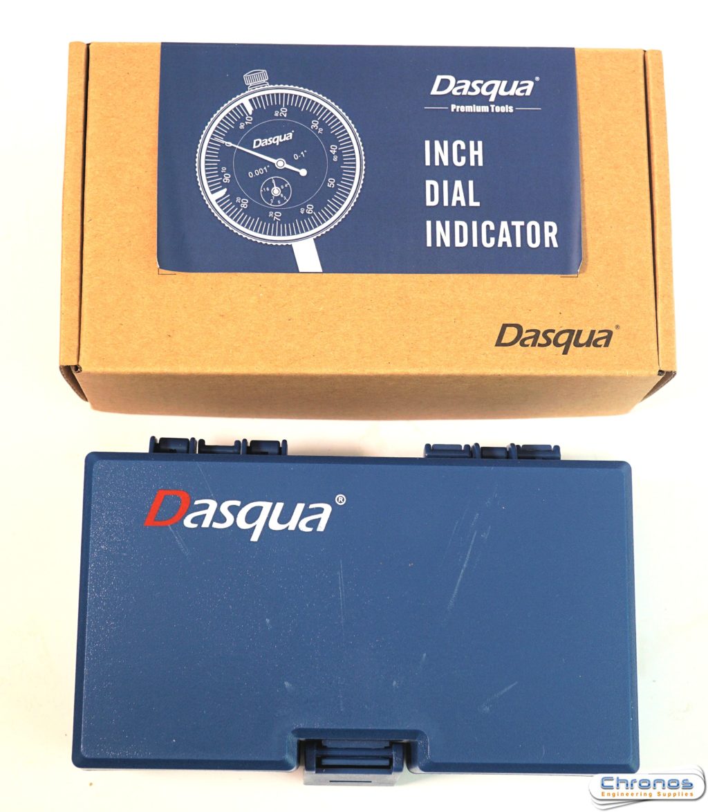 Dasqua 0-1 inch x 0.001 inch Imperial Dial Gauge with Flat Magnetic Back - Image 5