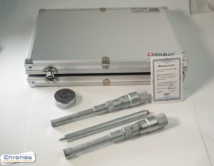 Dasqua Three Points inside Micrometer Set 12 – 20mm, 12-16, 16-20mm) 4411-3210