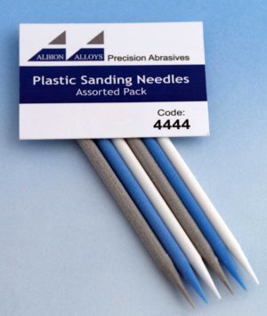 Albion Alloys Plastic Sanding Needles – 6 Assorted-4444