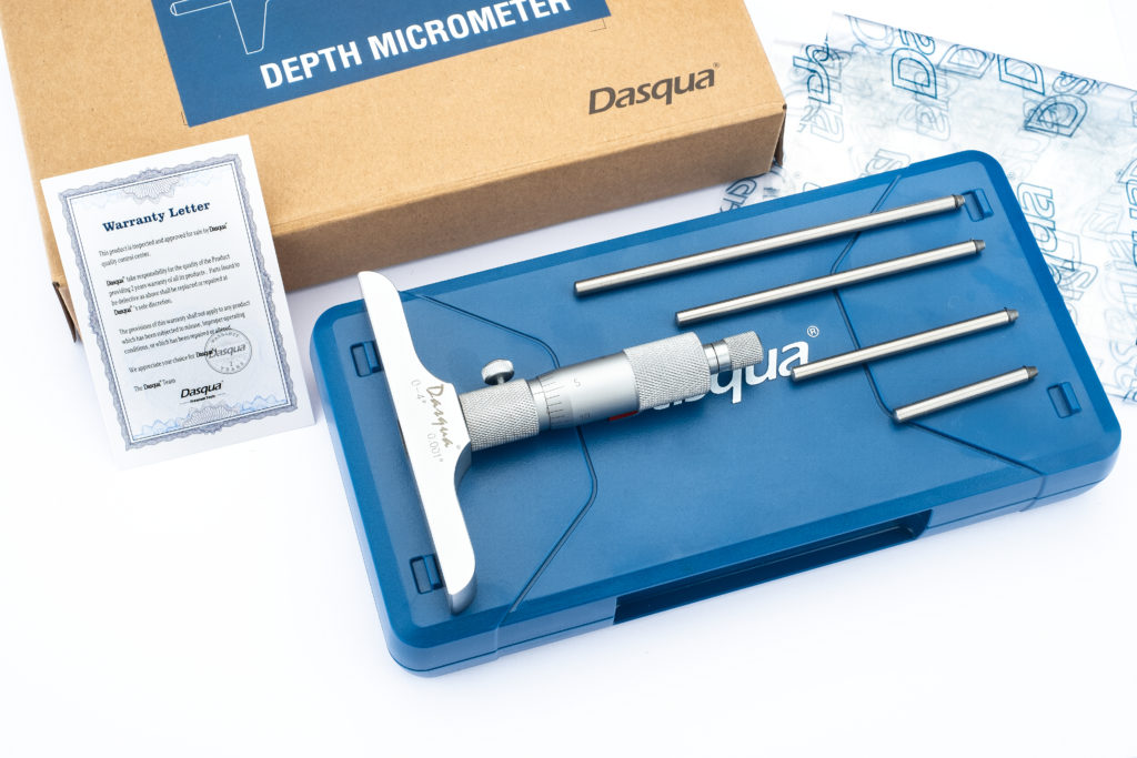 Dasqua Depth Micrometer 0 - 100mm-4611-8120-SORRY OUT OF STOCK - Image 2