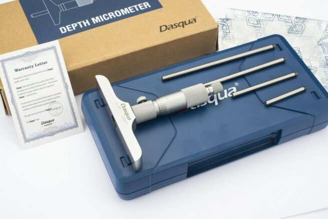 Dasqua Depth Micrometer 0 - 100mm-4611-8120