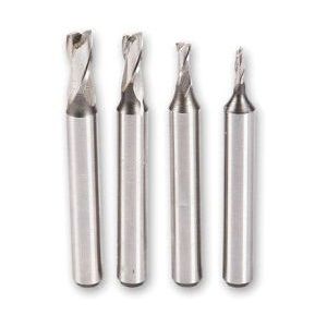 Proxxon 4 Piece Milling Cutter Set (2 - 5mm)