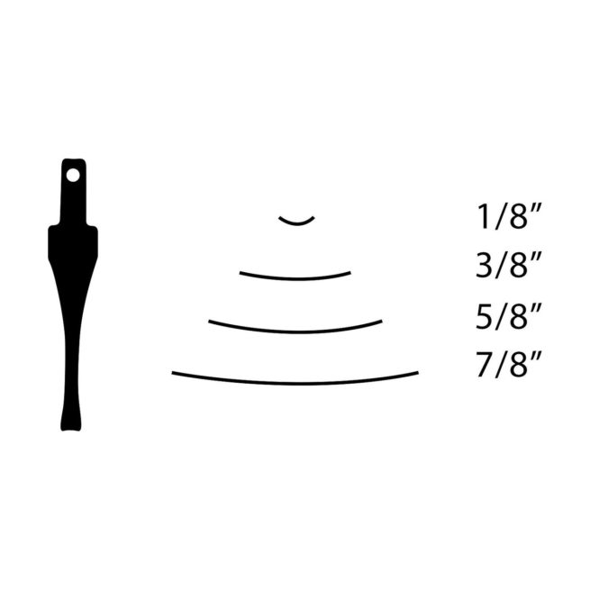 Flexcut SK600 Chisel - Sweep 3 x 1/8"