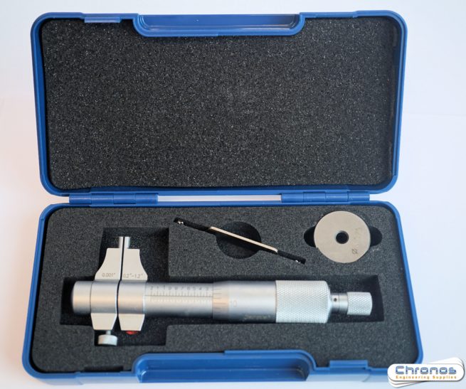 Dasqua Inside Micrometer 0.2 - 1.2 inch x 0.001 inch With Ring Gauge- SORRY OUT OF STOCK - Image 2