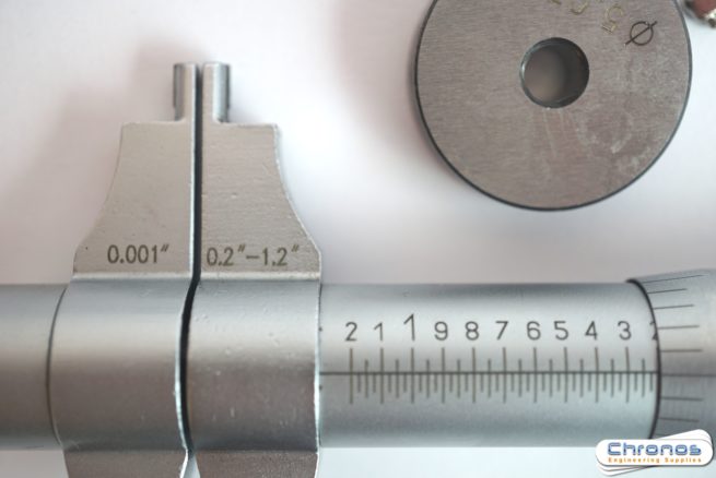 Dasqua Inside Micrometer 0.2 - 1.2 inch x 0.001 inch With Ring Gauge- SORRY OUT OF STOCK - Image 3