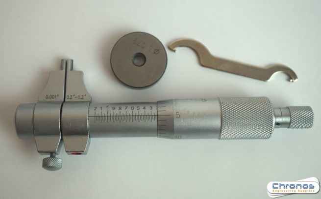 Dasqua Inside Micrometer 0.2 - 1.2 inch x 0.001 inch With Ring Gauge- SORRY OUT OF STOCK - Image 4