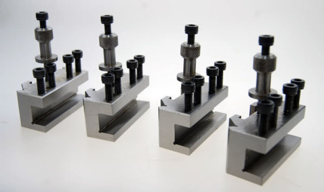 SPECIAL OFFER FOUR SPARE HOLDERS   TO SUIT MYFORD TOOLPOSTS    SORRY OUT OF STOCK