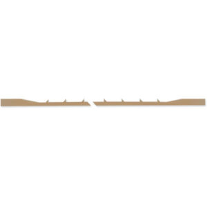 Pegas Modified Geometry Scroll Saw Blades – 1SPR – 13/7 (Pkt 12)