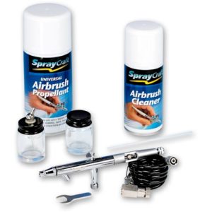 SprayCraft SP50K Dual Action Airbrush Kit