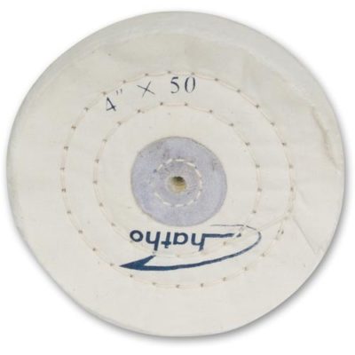 Proxxon Bleached muslin polishing wheel, soft (100 x 15mm)