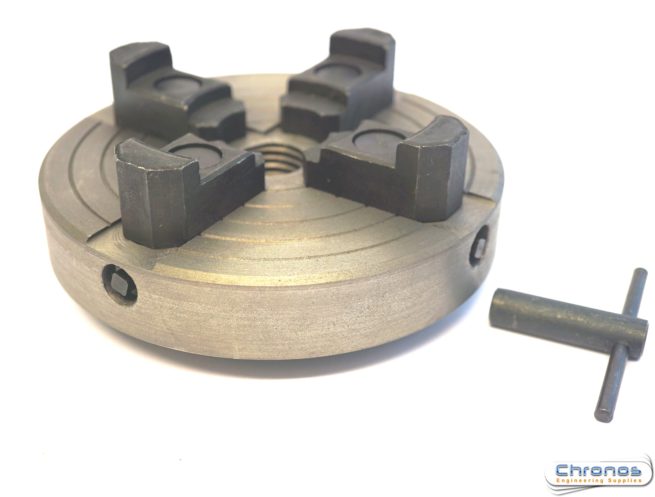 SCT 6 inch 150mm 4 Jaw Independent Chuck 1 inch x 8 TPI Thread- SORRY OUT OF STOCK - Image 2