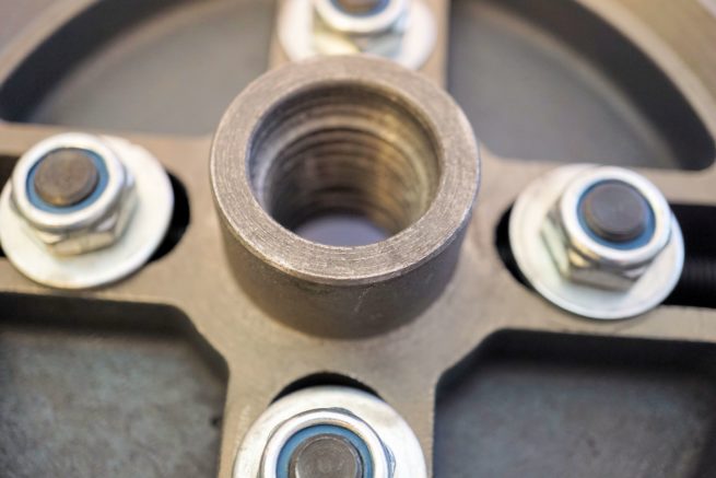 SCT 6 inch 150mm 4 Jaw Independent Chuck 1 inch x 8 TPI Thread- SORRY OUT OF STOCK - Image 4