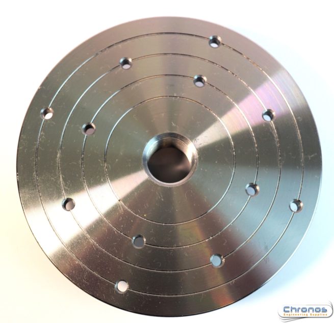 SCT 6 inch Faceplate with 3/4 x 16 TPI Thread- SORRY OUT OF STOCK - Image 2
