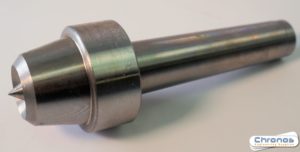 SCT Tailstock Live Cup Centre MT2 Shank 33mm Dia Head