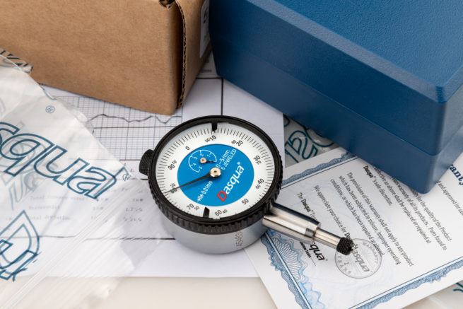 Dasqua High Precision Shock Resistant Dial Gauge 0-10mm x 0.01mm 5121-1105- SORRY OUT OF STOCK