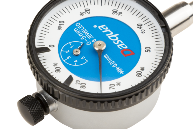 Dasqua High Precision Shock Resistant Dial Gauge 0-10mm x 0.01mm 5121-1105- SORRY OUT OF STOCK