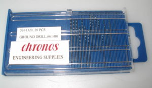 20 Microdrill Set 0.3 – 1.6mm- SORRY OUT OF STOCK