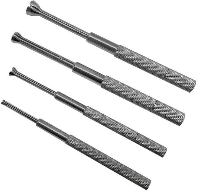 Set Small Hole Gauges Half Ball - Image 2
