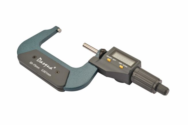 Dasqua 50-75mm / 2-3 inch Digital Micrometer- - 4210-2115- SORRY OUT OF STOCK - Image 2