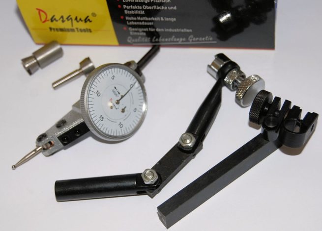 Dasqua Imperial Dial Test Indicator with Twice the Range Plus Holders !