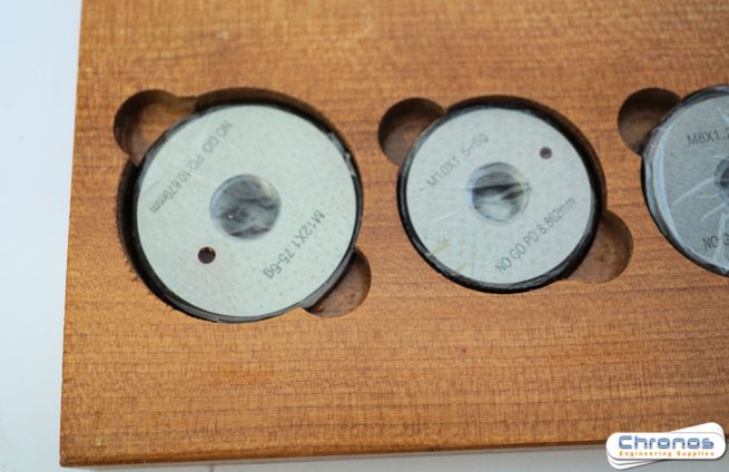 Dasqua Thread Gauge Set (Ring Gauge) M3-M12 NO GO- 6311-3203 - Image 3