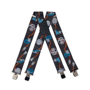 Tomahawk Work Braces – Power Tool Black Braces