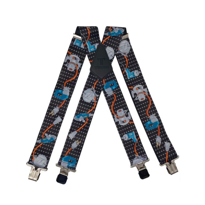 Tomahawk Work Braces - Power Tool Black Braces