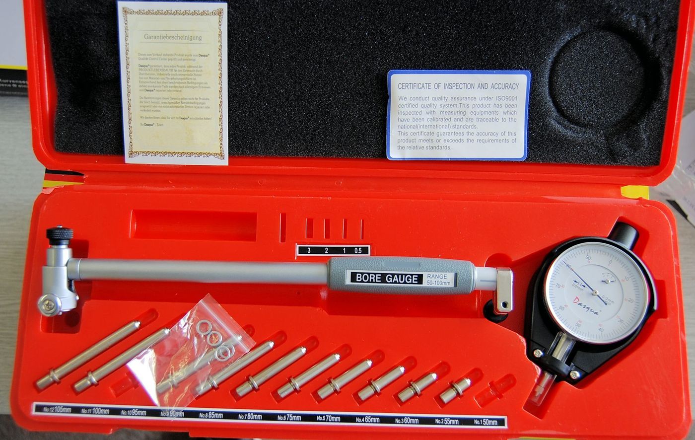 Dasqua Precision Dial Bore Gauge 35 160mm SORRY OUT OF STOCK