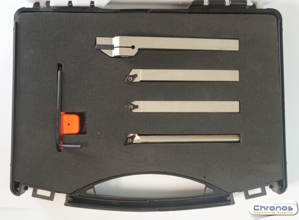 New Glanze Set of Grooving, Turning and Boring Tools 8mm Shank - Image 4