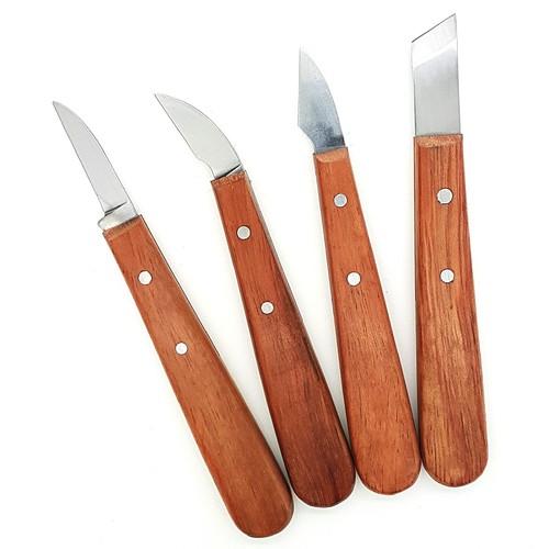 Beber Four Piece Chip Carving Knife Set BCCS