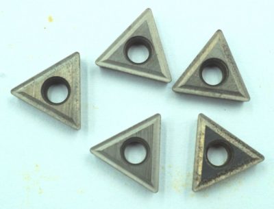 Set of 5 Spare Inserts for CG212 1/4 Lathe tool set