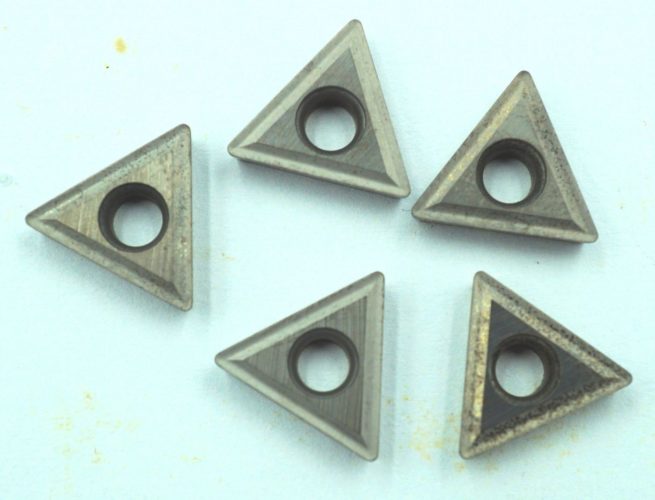 Set of 5 Spare Inserts for CG213 5/16 Lathe tool set