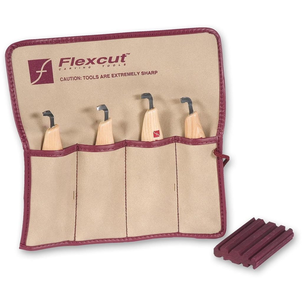 Flexcut Left Handed Scorp Set - 4 Piece
