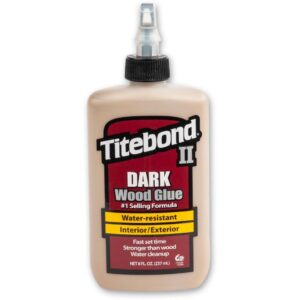 Titebond II Dark Wood Glue – 237ml(8floz)