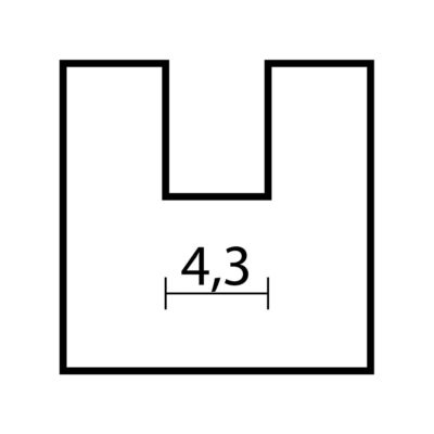 Proxxon Straight Router Bit 5mm dia 610990