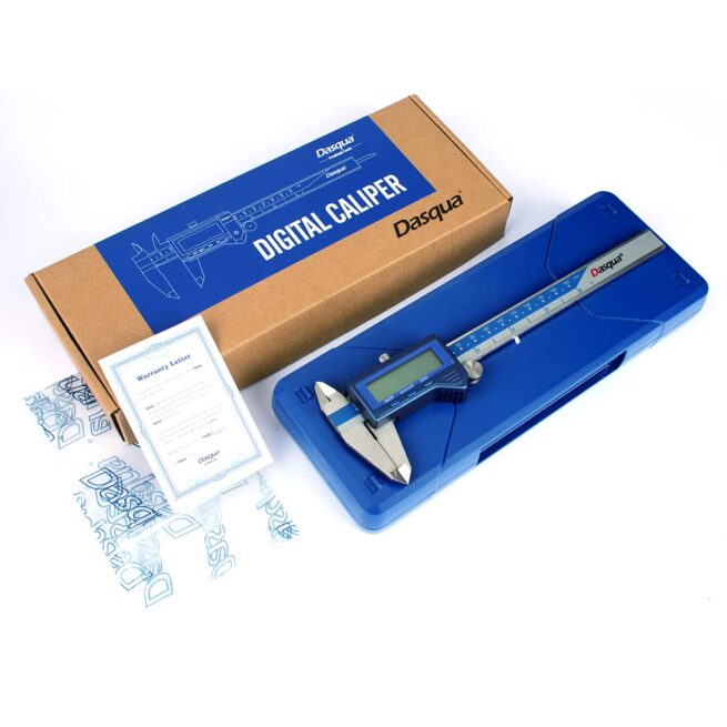Dasqua Digital Caliper 0-150mm / 0-6 inch / 1/128 inch with Fractions - 1804-1065