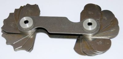 Imperial Radius Gauge - 17/64 - 1/2