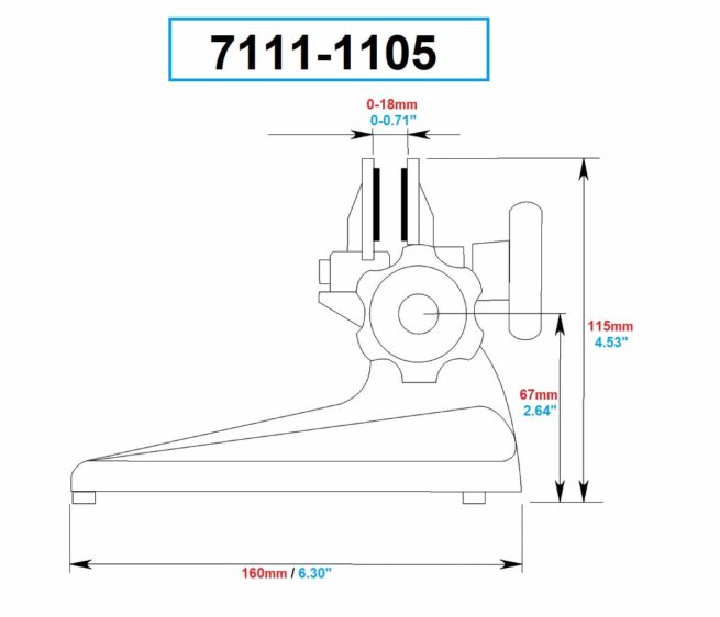 Dasqua Micrometer Stand - 7111-1105- SORRY OUT OF STOCK - Image 3