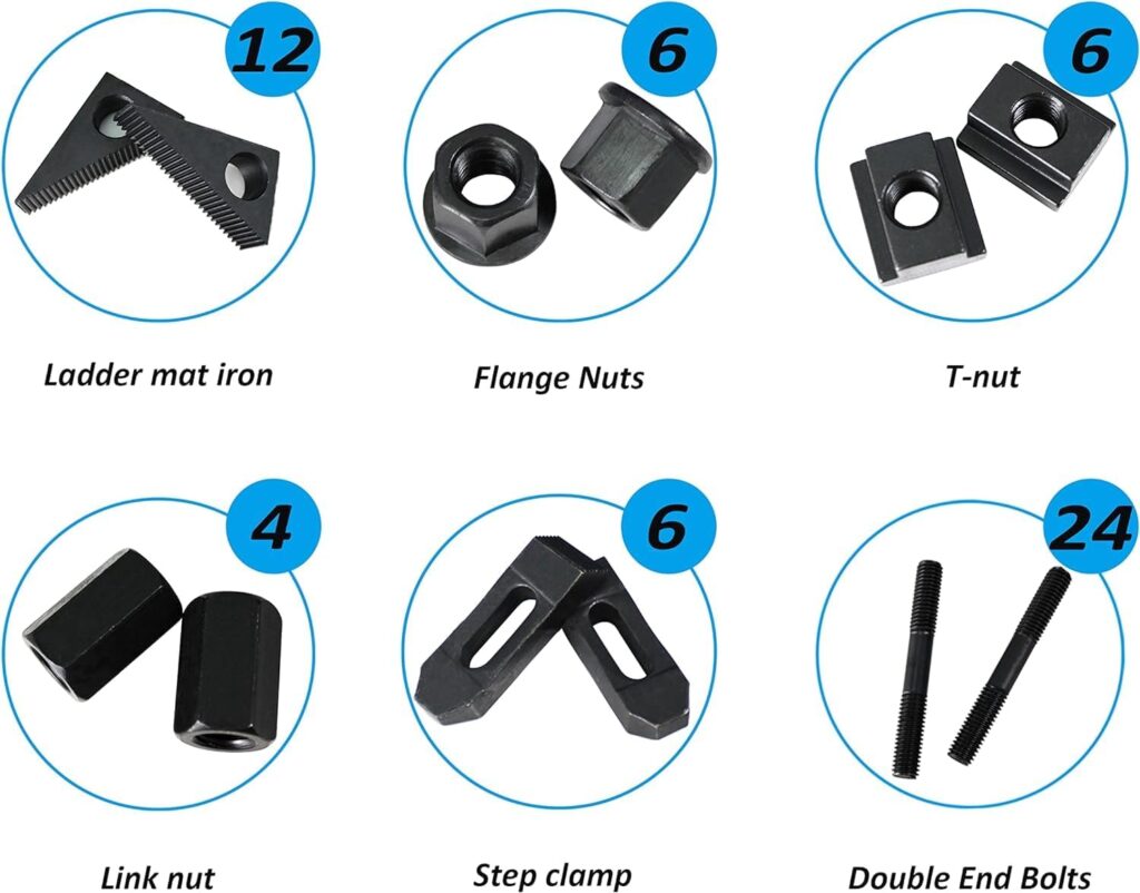 52 Pc Clamping Kit 16mm Slot 14mm Stud - Image 7