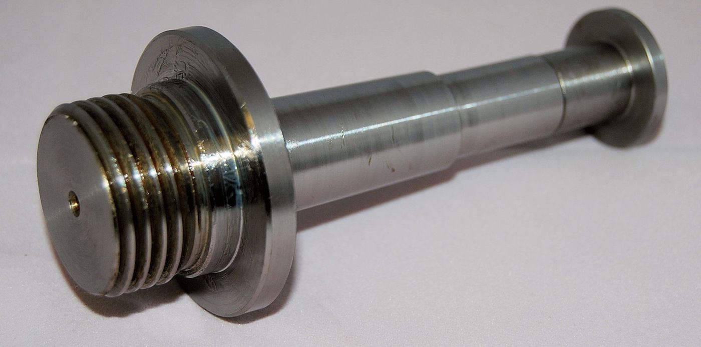 Morse Taper Chuck Adaptor for Rotary Tables 3MT Boxford Thread 1 1/2 x