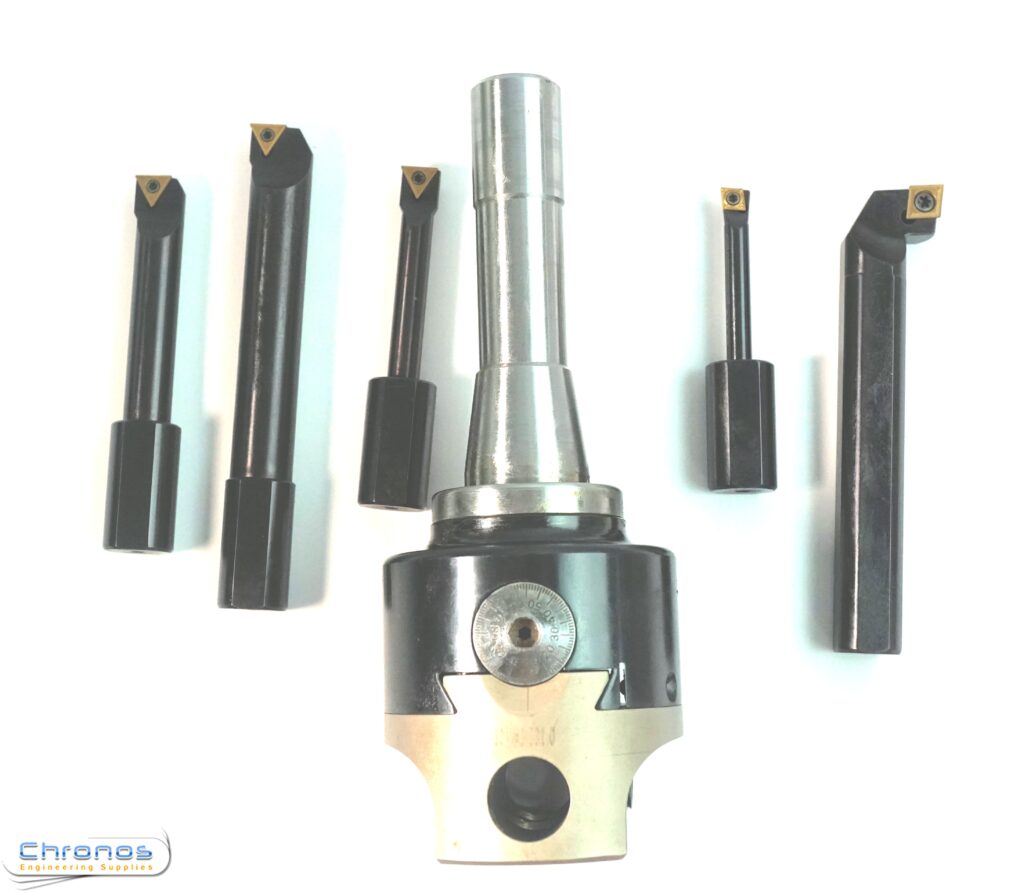 Soba  3 inch Indexable Boring Head R8 with 5 Indexable Boring Bars- SORRY OUT OF STOCK