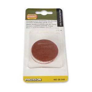 12 Pack 120 g  Corundum sanding discs for for Proxxon Long Neck Angle Grinder  LWS 702030