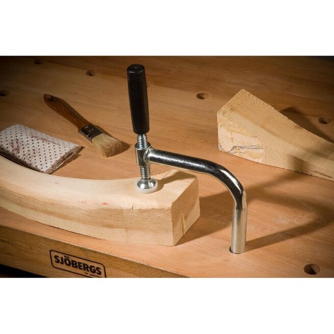 Sjobergs Anvil, Holdfast ST03 (Pkt 2) & 19mm Bench Dogs (Pkt 4)