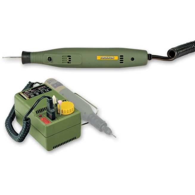 Proxxon GG 12 ENGRAVING Tool and NG2/E Mains Adaptor - Package Deal- SORRY OUT OF STOCK