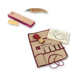 Flexcut 5 Piece Palm Tool SK Travel Package