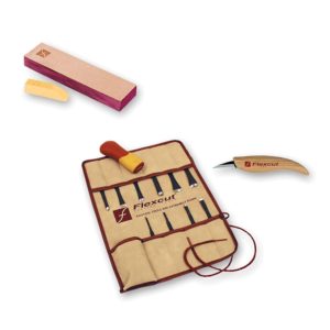 Flexcut 11 Piece Palm Tool SK Travel Package
